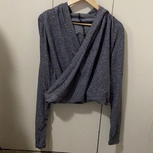 Ivivva Dark Grey Marled Four Count Shrug